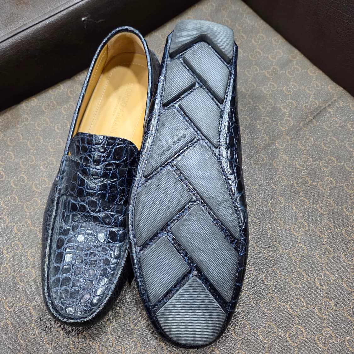 초르지오 아르마니 악어 로퍼 상품이미지5