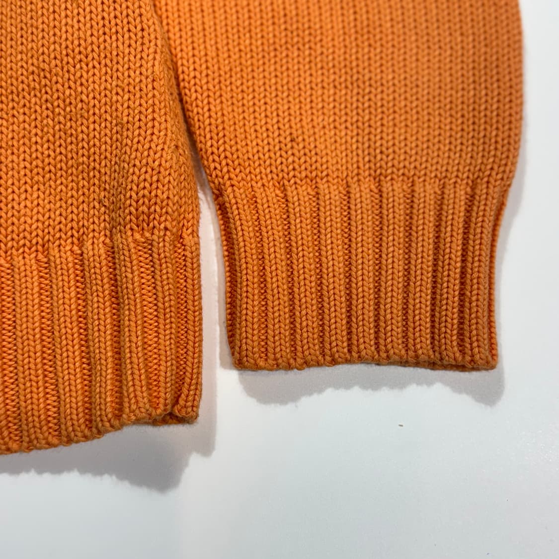 폴로 랄프로렌 오렌지 니트 스웨터 상품이미지5