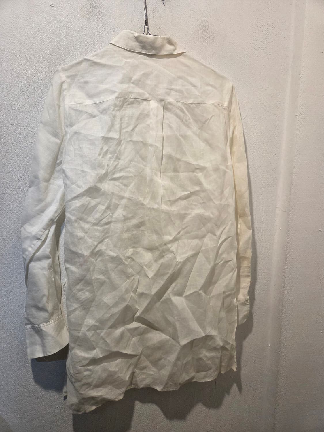 띠어리 화이트린넨셔츠 상품이미지2