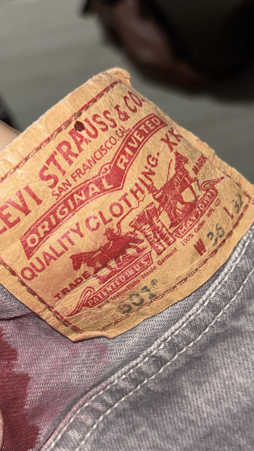 Levis MUrdEr jeans 상품이미지7