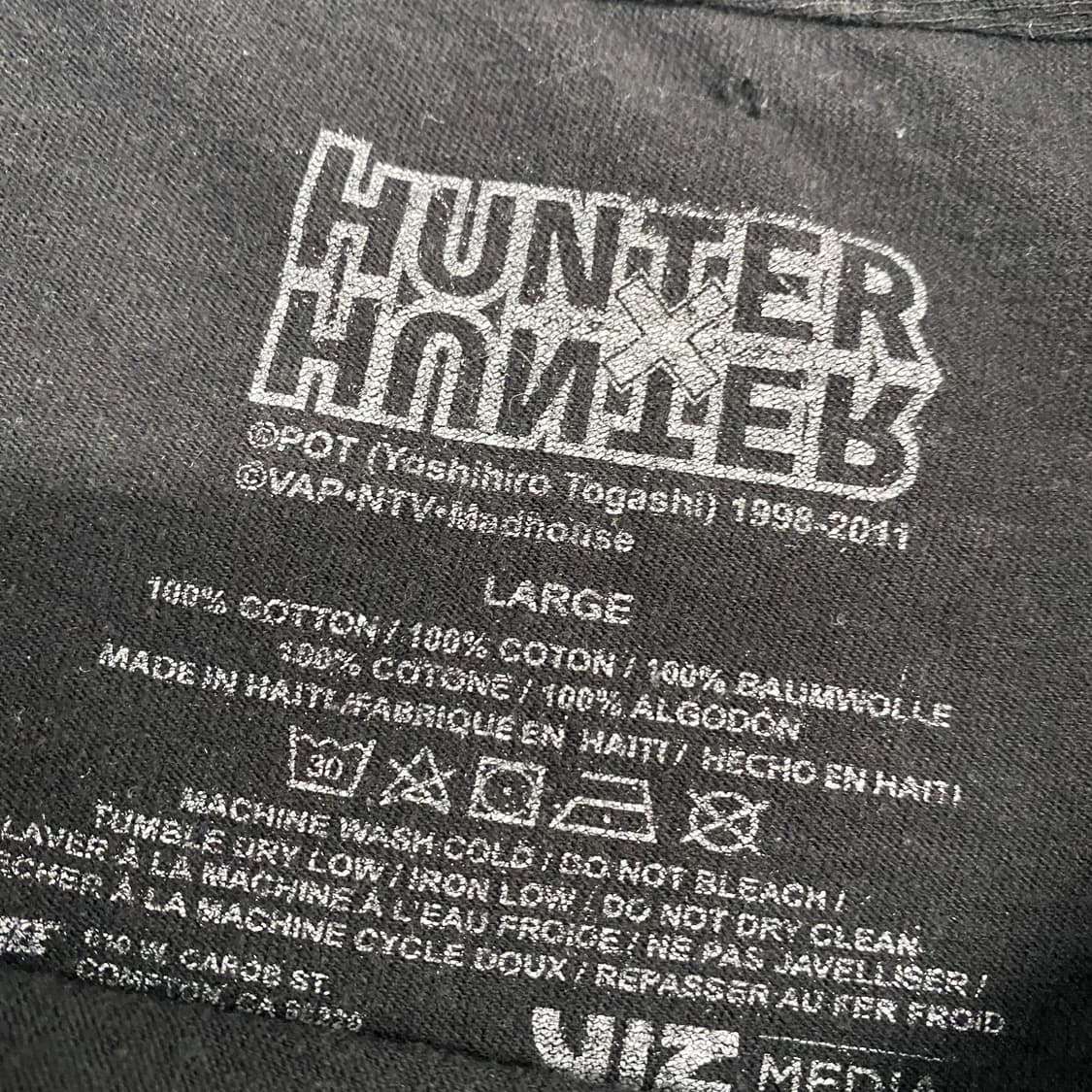 헌터x헌터 오피셜 애니메이션 티셔츠 상품이미지3