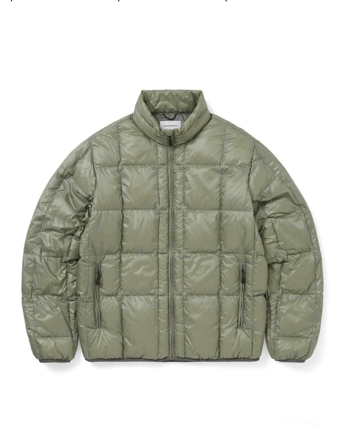 디스이즈네버댓 Light Down Jacket Dark Sage M사이즈 상품이미지1