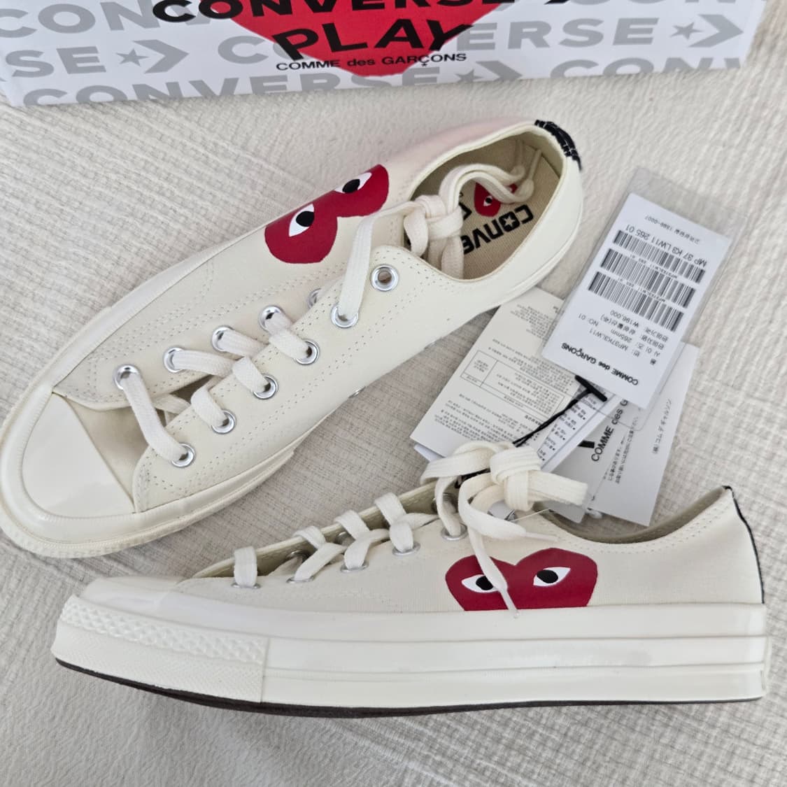 new 컨버스 꼼데가르송 chuck70 265mm 상품이미지1