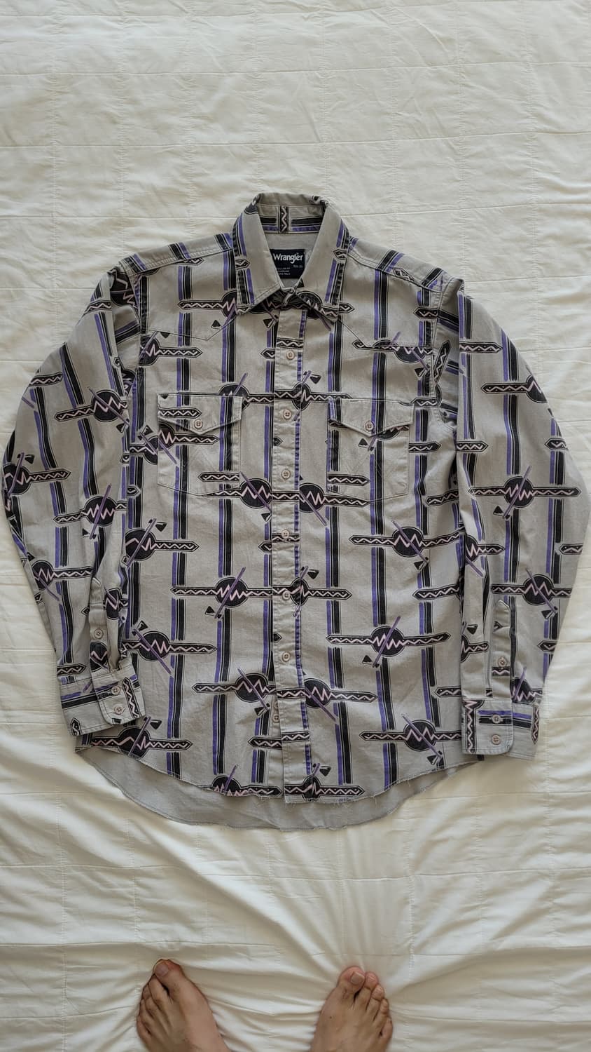 랭글러 웨스턴 셔츠 상품이미지1