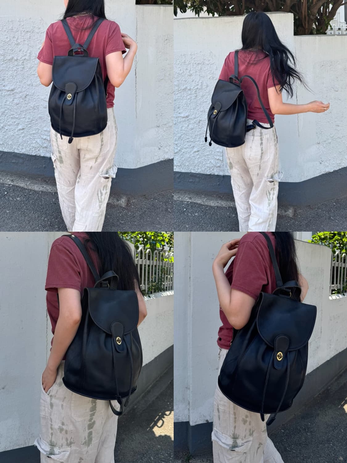 Old coach Sonoma Backpack 올드 코치 소니아백팩 상품이미지10