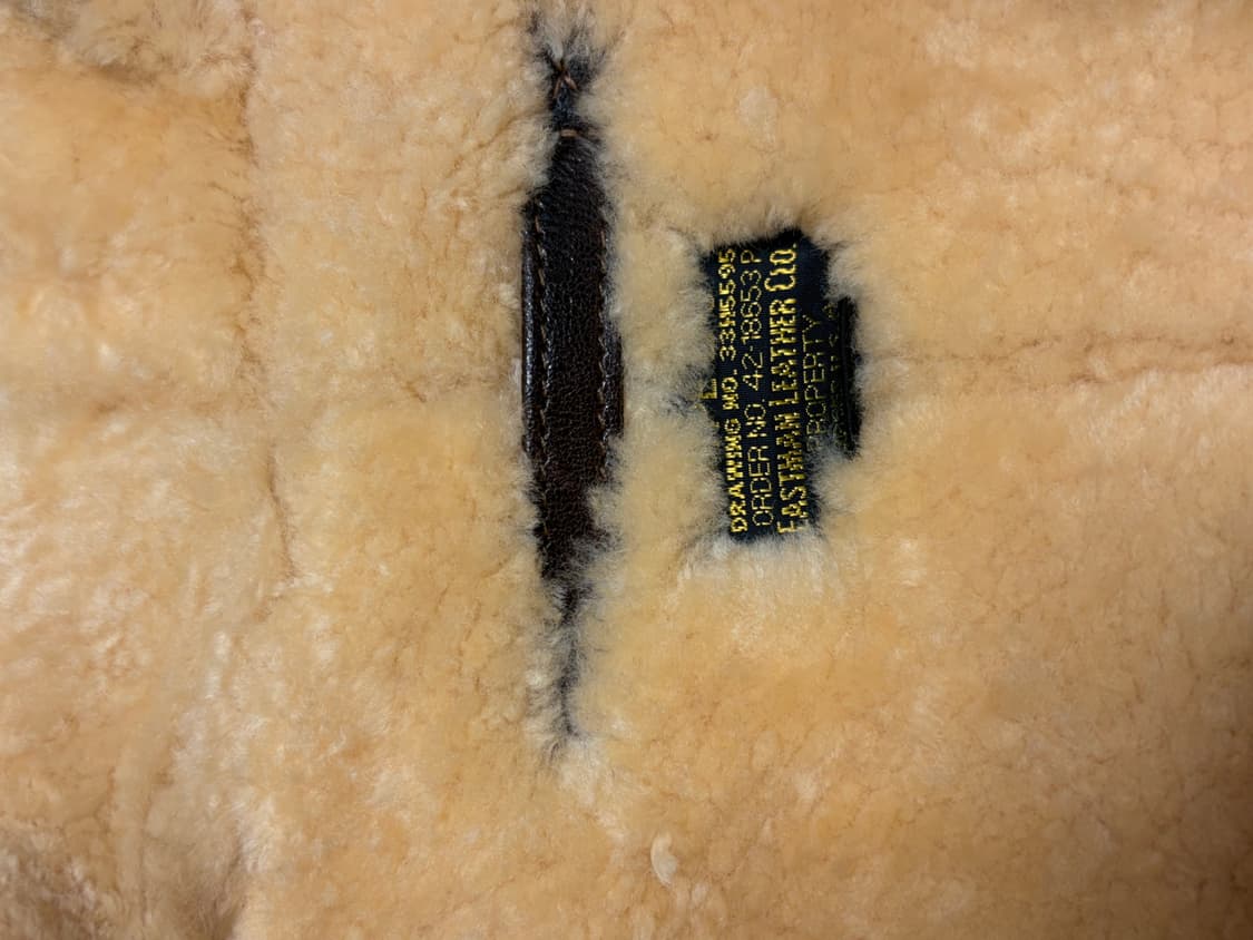 이스트맨레더 B-3 42size 상품이미지3