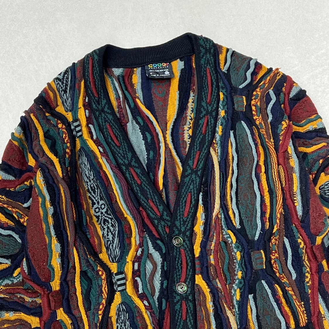 쿠지 에스닉 케이블 가디건 s09021 상품이미지3