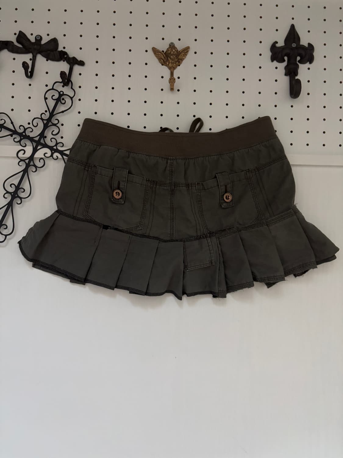 • hurtremake khaki lace cross patch plea 상품이미지4