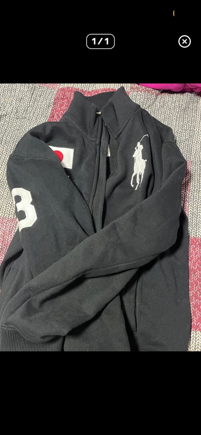 폴로 빅포니 재팬 코튼 집업 S 상품이미지1