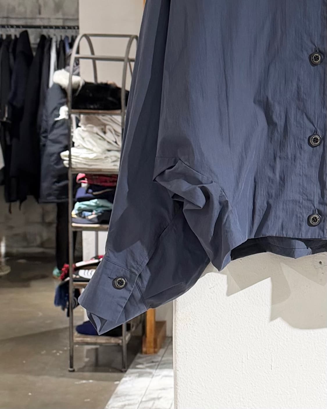 비비안웨스트우드 블루그레이 돌먼 슬리브 셔츠 상품이미지5