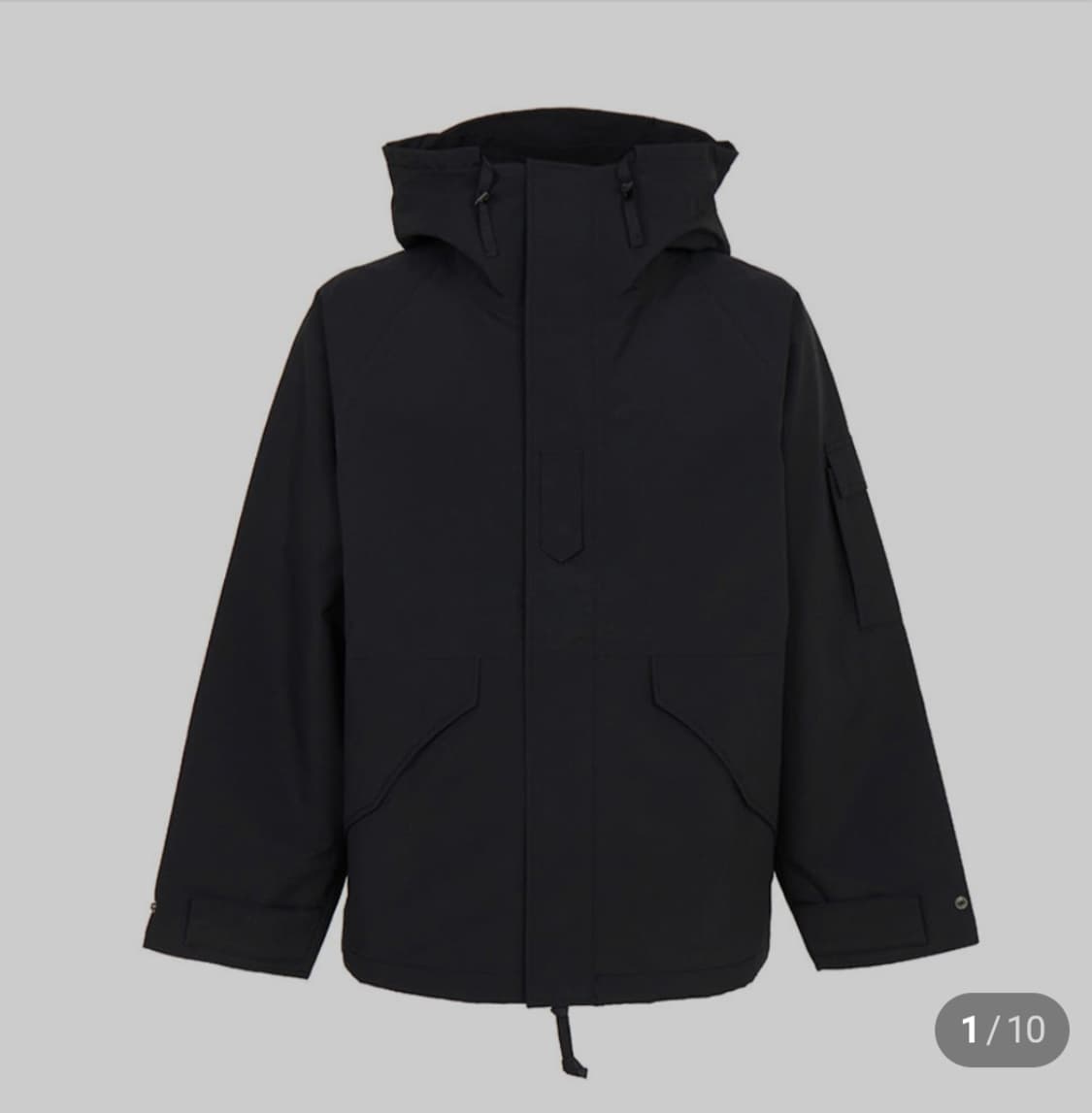 25fw나나미카 2L 고어텍스 크루저 자켓 블랙m 팝니다. 상품이미지4