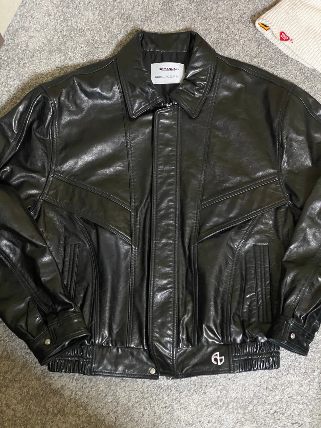 노매뉴얼 F.P LEATHER JACKET 상품이미지2