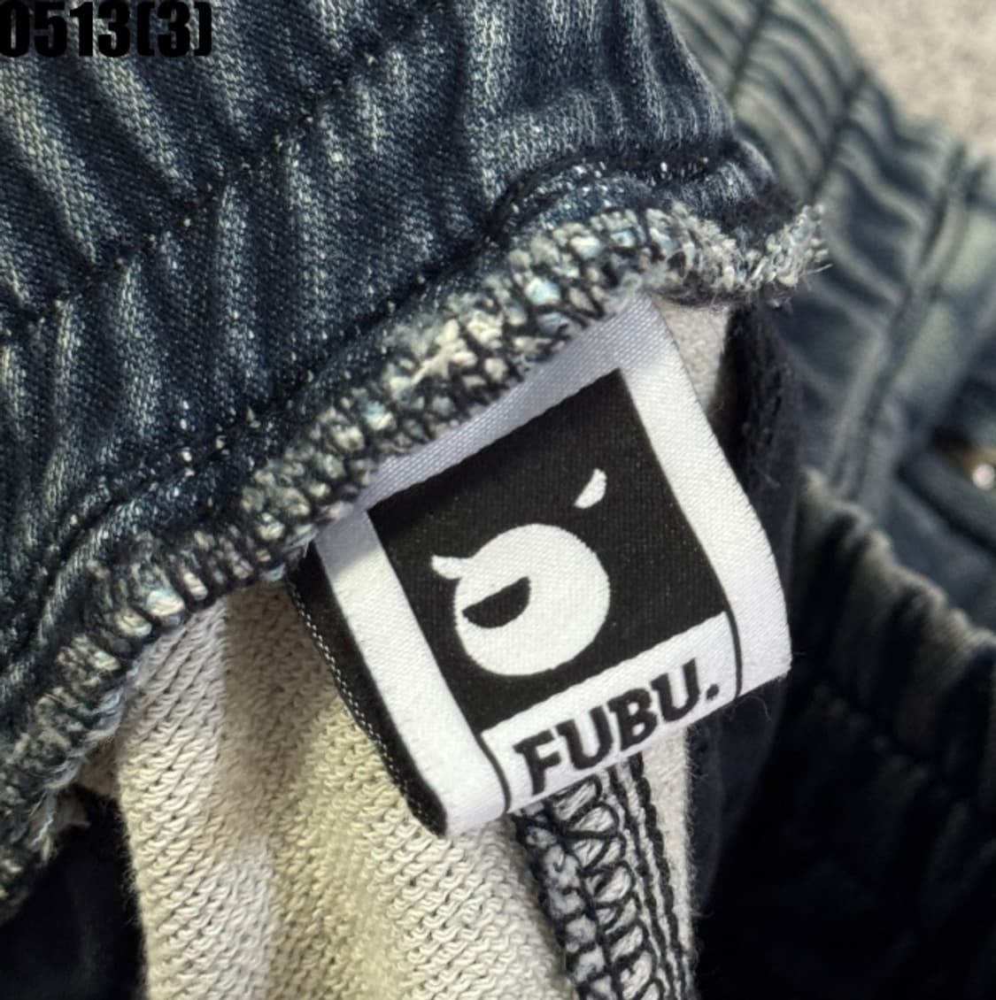 FUBU 데님 반바지 상품이미지3