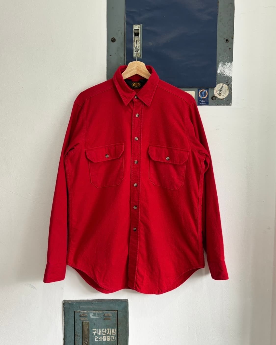 90s Woolrich Chamois Shirt 상품이미지1