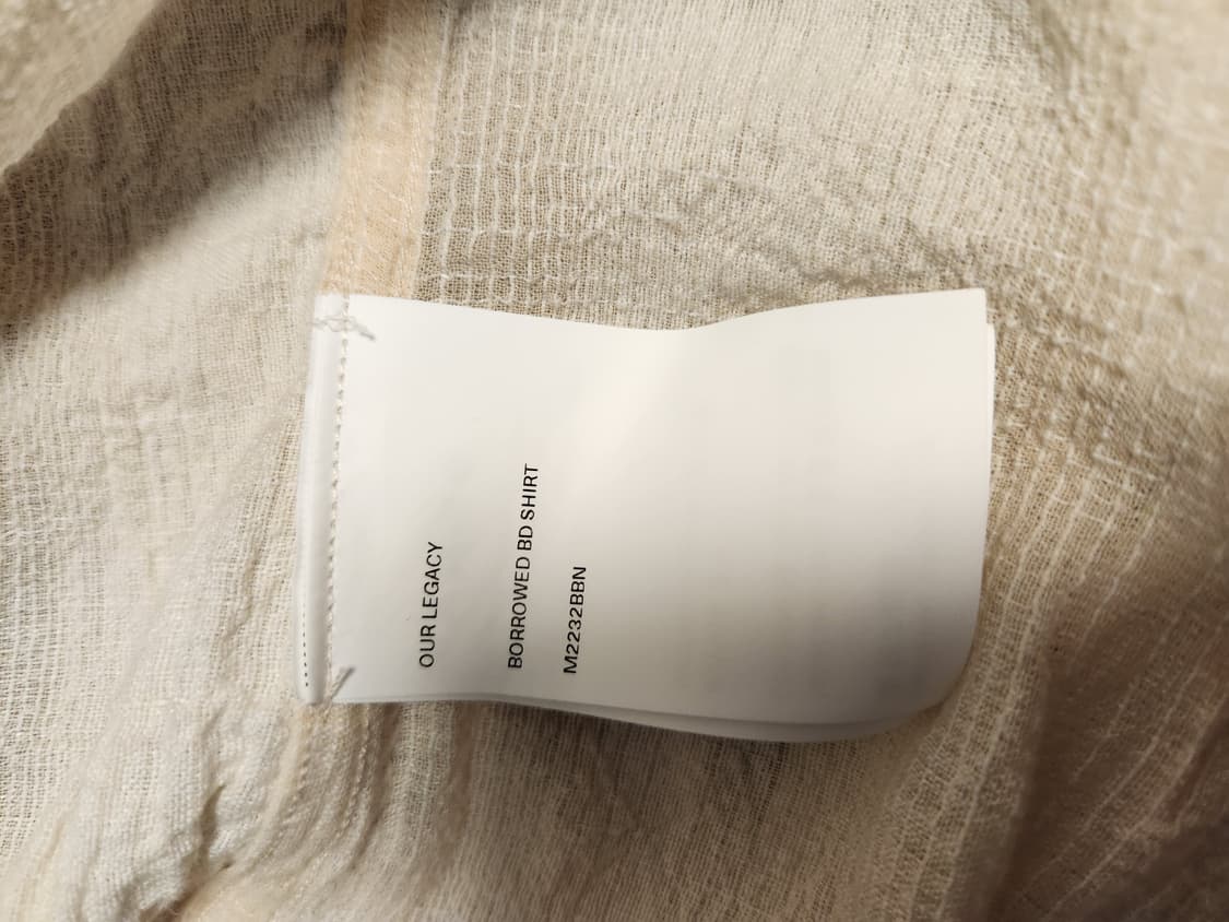 아워레가시 bd셔츠 내츄럴 스펙트럴 체크46 상품이미지4