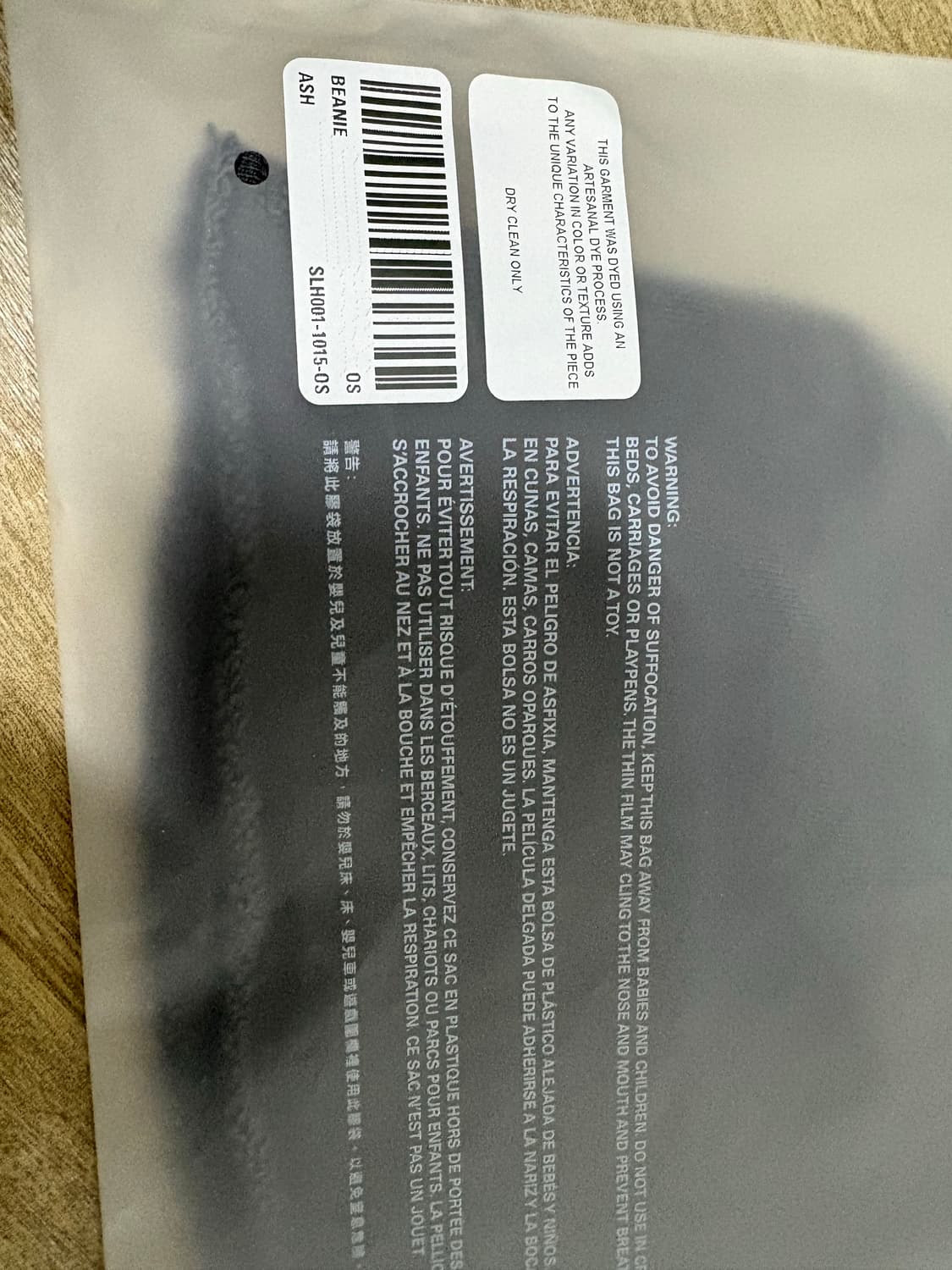 SKYLRK 스카이라크 비니 애쉬 새상품 판매 상품이미지3