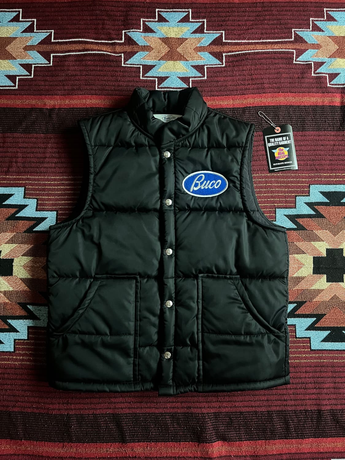 리얼맥코이 부코 나일론 베스트 패딩 BUCO VEST 상품이미지1