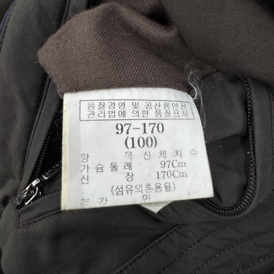 지방시 올드 투포켓 나일론 코튼 자켓 상품이미지8