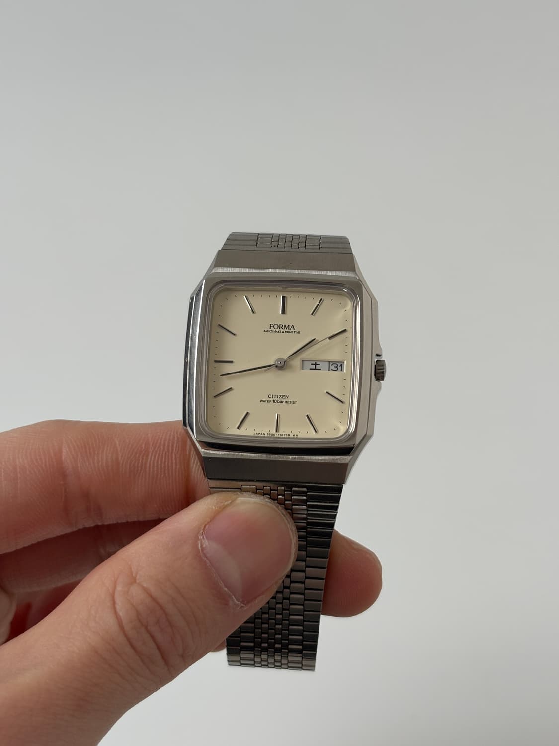 1990s Forma Cream Dial Silver Quartz 상품이미지2