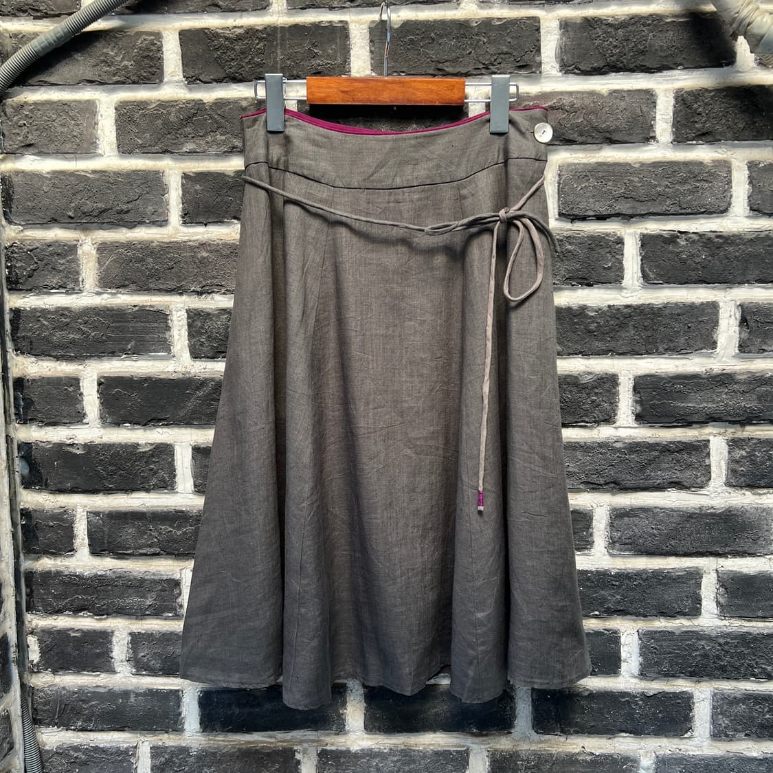 Pallas palace 린넨 플레어 스커트 상품이미지1