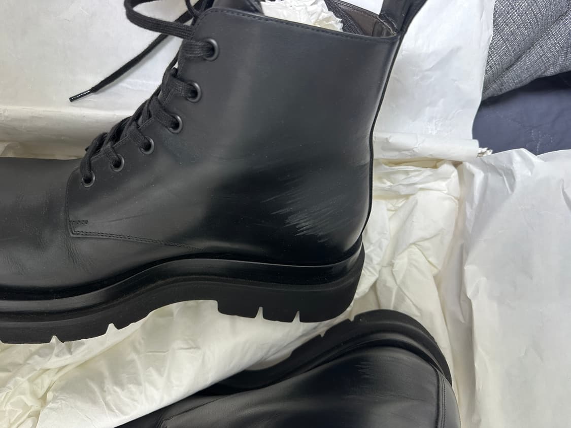 [42]보테가베네타 러그 레이스업 앵클 부츠 상품이미지4