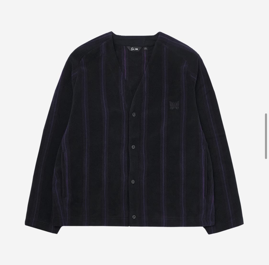 유니클로 니들스 스트라이프 가디건 4XL 일본판 판매합니다 상품이미지1