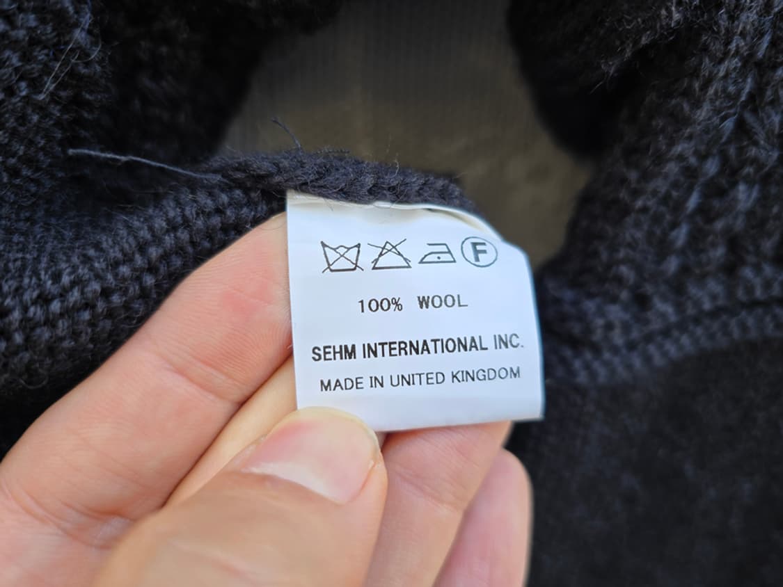 영국산 올드더비 빈티지 피셔맨 니트 상품이미지7