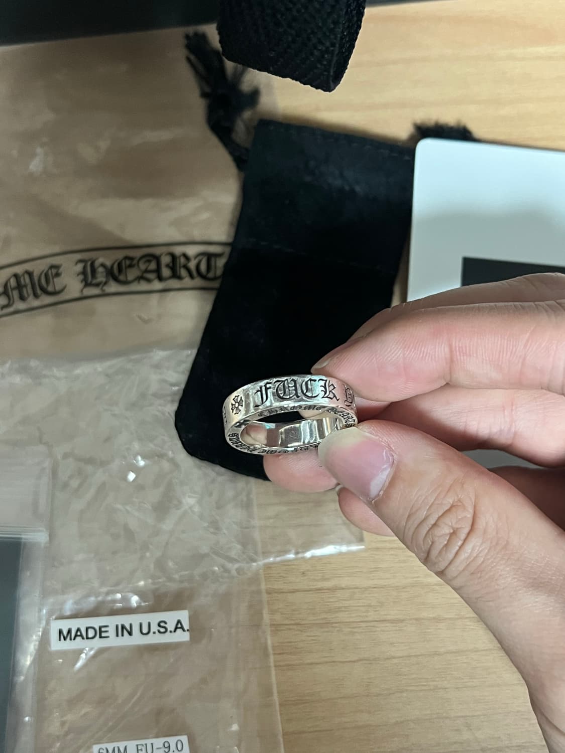 [us9] 크롬하츠 퍽유링 상품이미지2