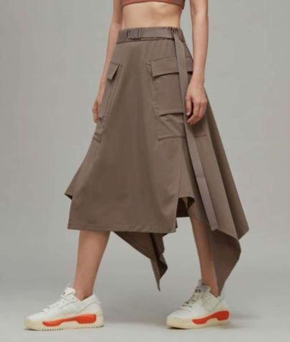 y-3 요지 야마모토 비대칭 울 스커트 상품이미지7