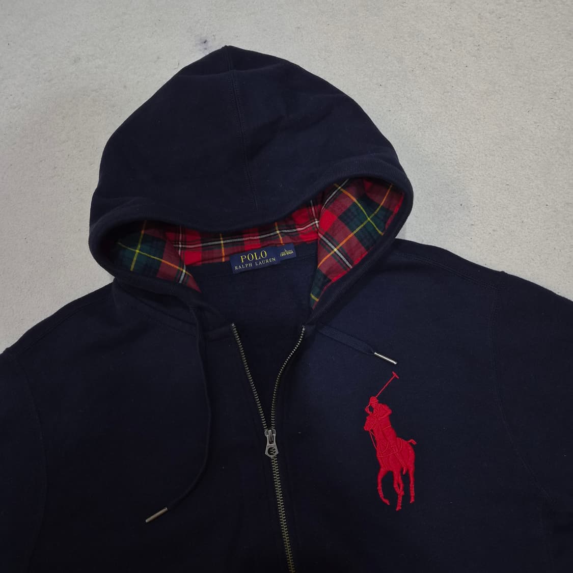 폴로랄프로렌  빅포니 후드집업L(상태좋음) 상품이미지2