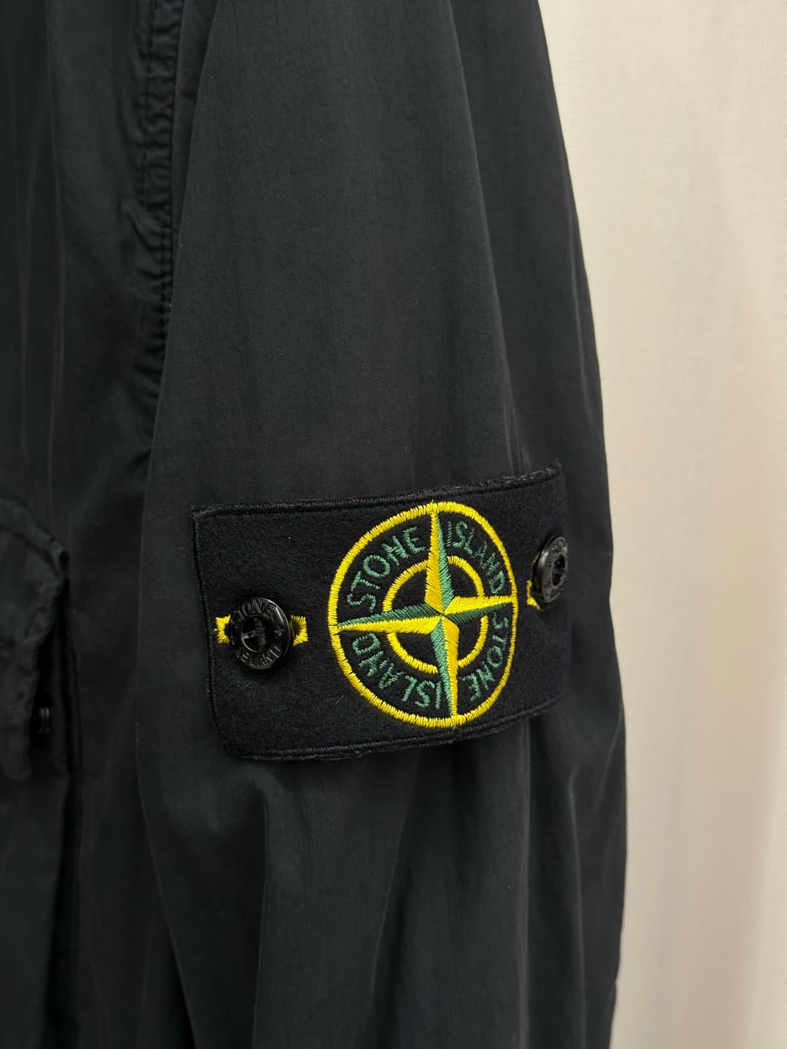 [L] 스톤아일랜드 나일론 코튼 오버셔츠 상품이미지3