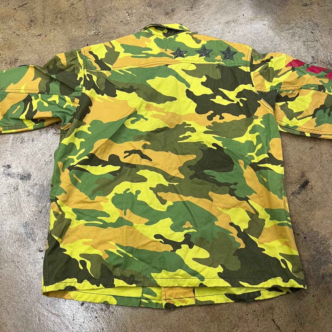 [정품] 자딕앤볼테르 카모플라쥬 밀리터리 셔츠 b17 상품이미지4