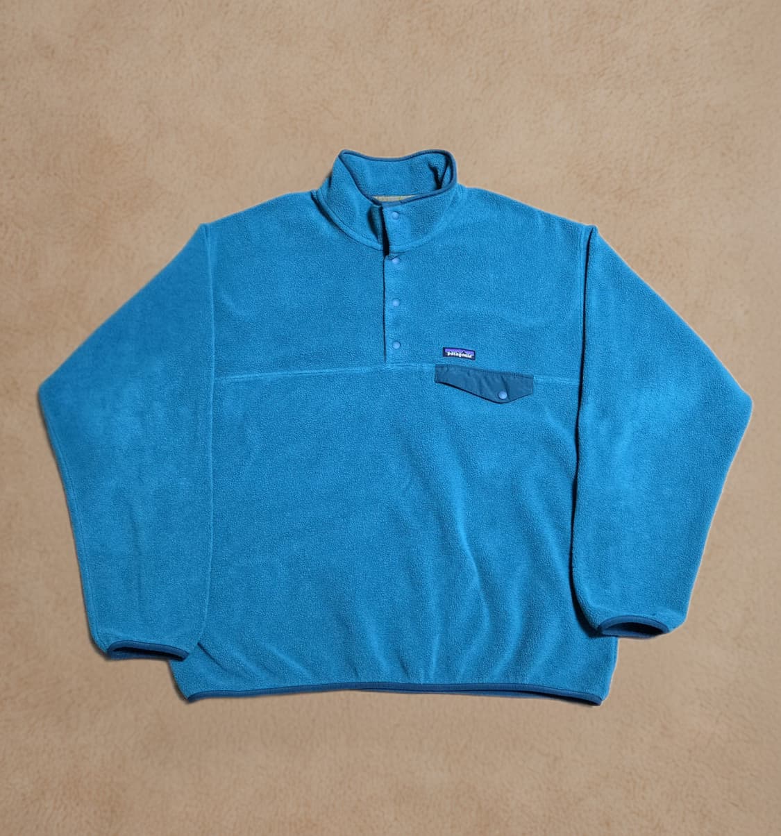 (XL)파타고니아 블루틸 컬러 신칠라 플리스 Teal Blue 상품이미지1