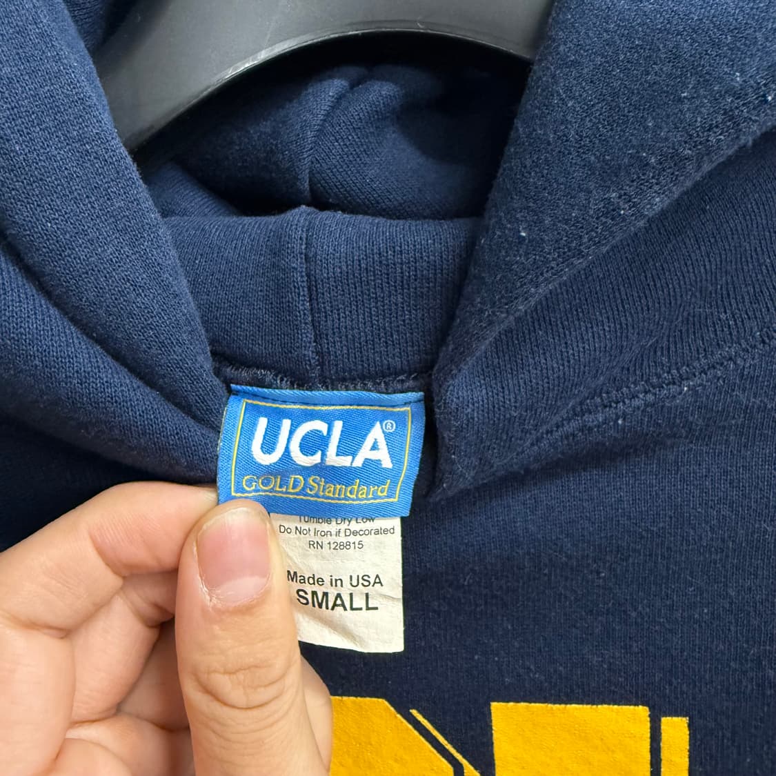 90S  USA UCLA 후드티 (S) 상품이미지2
