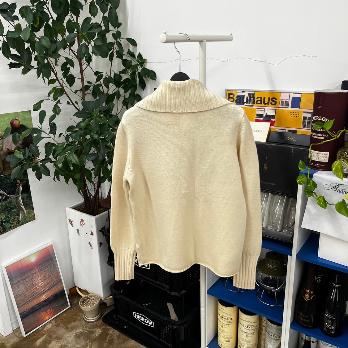 버버리 우먼 메리노울 풀오버 니트 L  상품이미지5