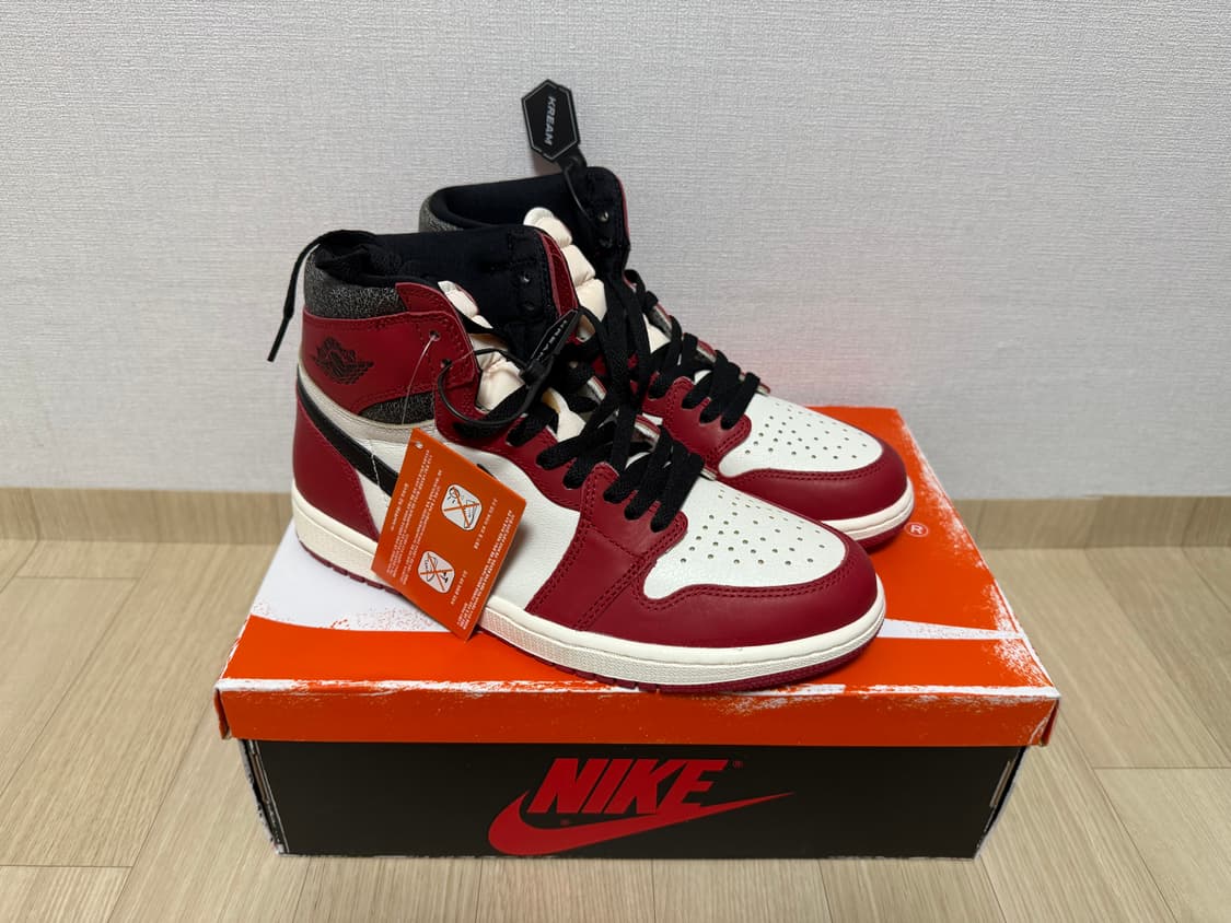 에어 조던 1 레트로 하이 OG 시카고 2022 265 새상품 상품이미지1