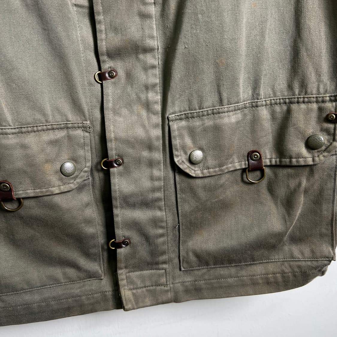 Ranposki 리워크 80s 프랑스군 F2 밀리터리 자켓 M 상품이미지9