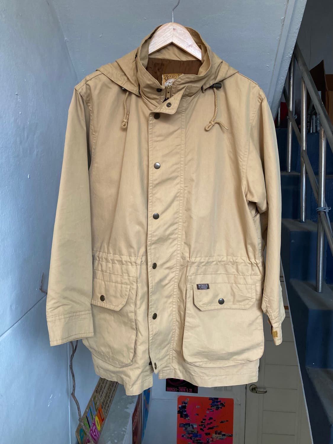 빈티지 야상 사파리 자켓 상품이미지1