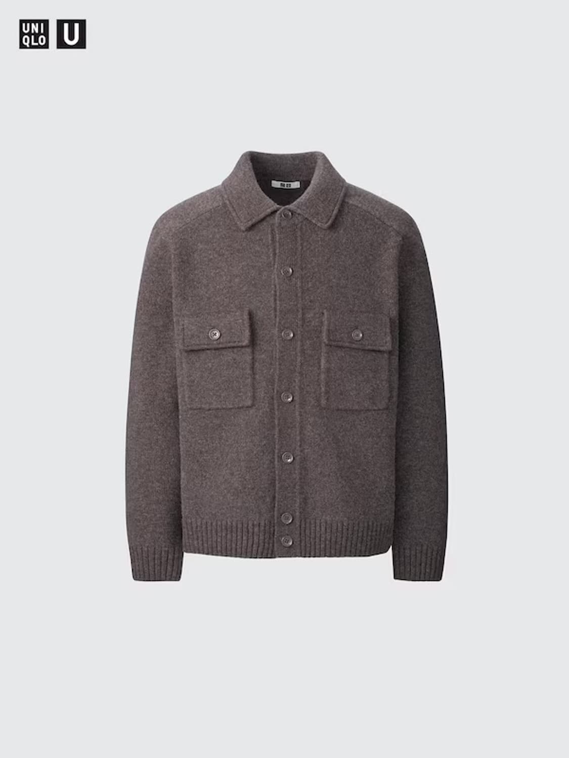 유니클로 램스울 니트 재킷 M 상품이미지1