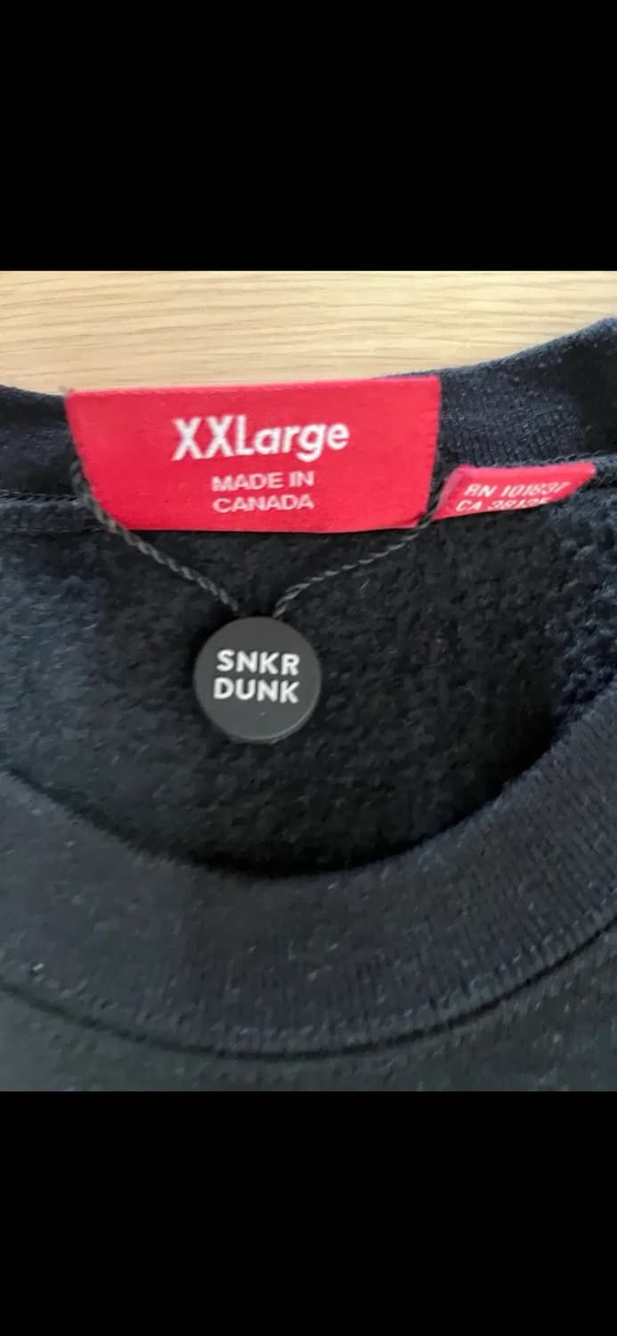 (XXL/2XL) 슈프림 박스로고 크루넥 블랙 - 22FW 상품이미지4