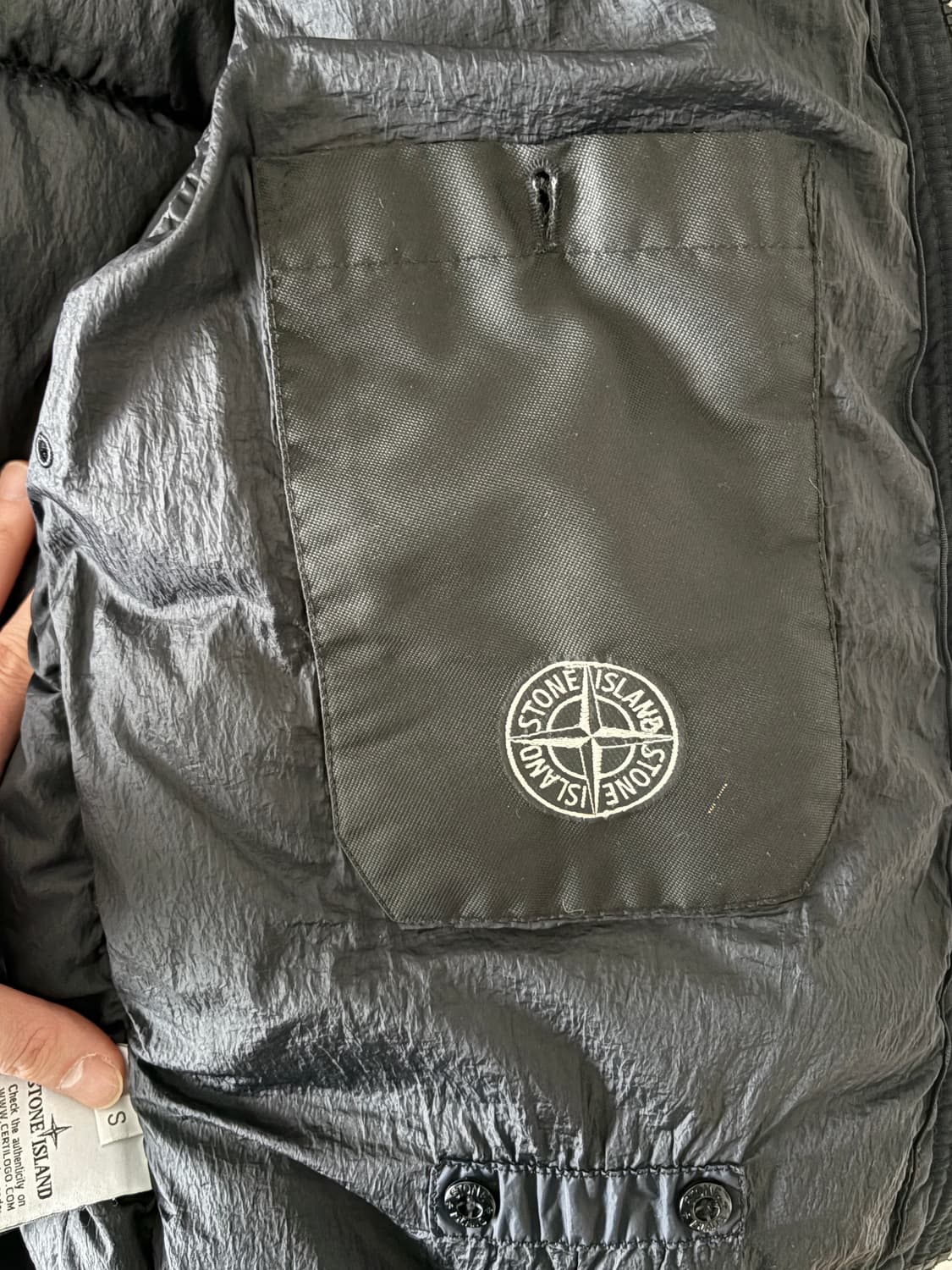 (정품) 스톤아일랜드 크링클랩스 다크네이비 S 상품이미지7