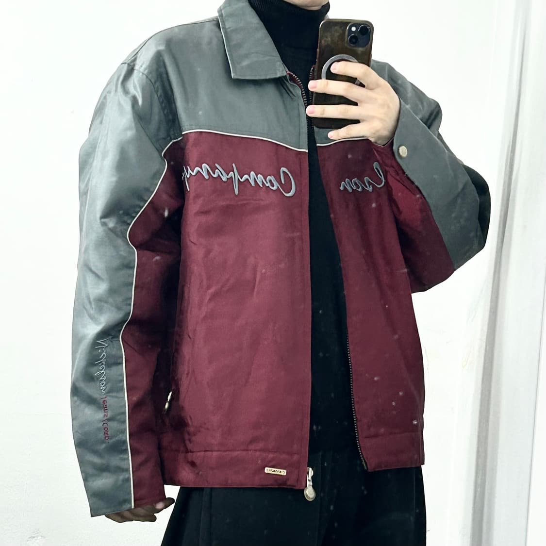 Nickelson 올드스쿨 나일론 자켓 상품이미지3