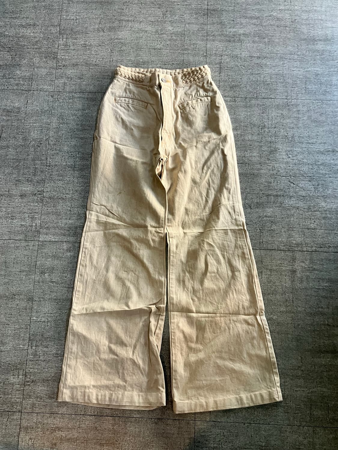 일본빈티지 Simplelife 핀터깔y2k 고딕펑크보헤미안 부츠컷팬츠 상품이미지1