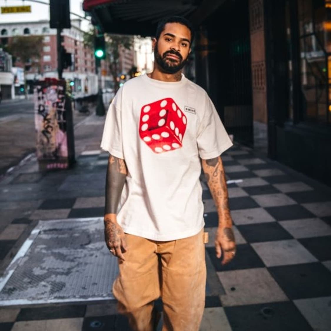 [XL] 세인트마이클 다이스 티셔츠 오아시스 상품이미지3