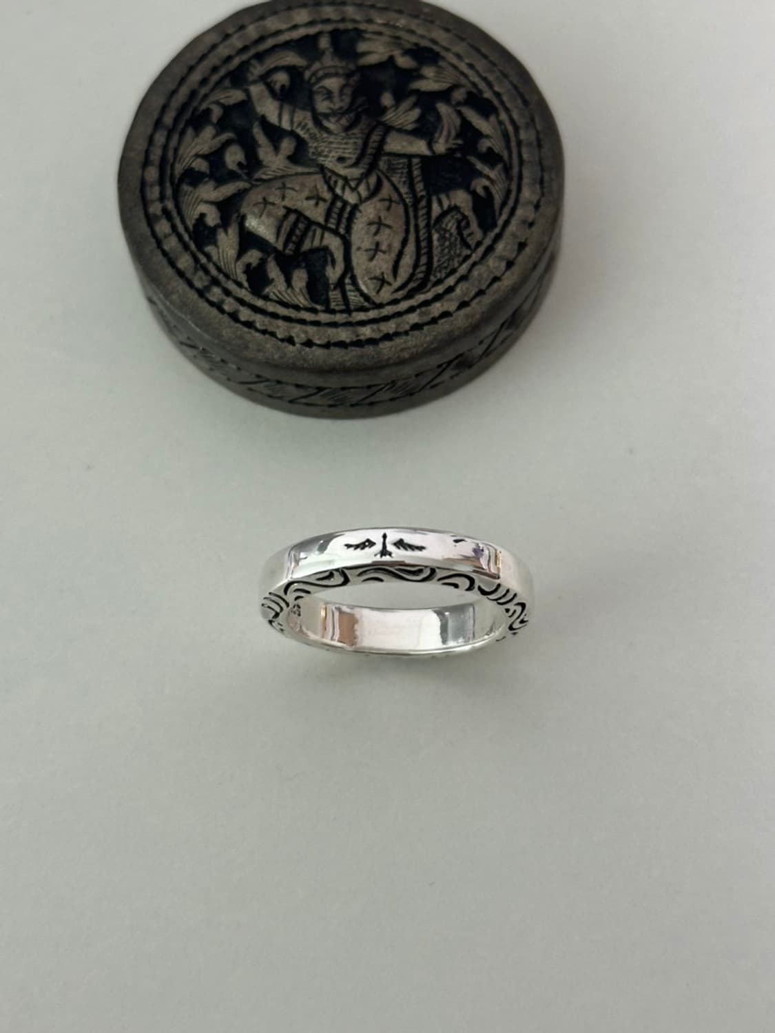 Wings of Tide Band 92Silver Ring 상품이미지1