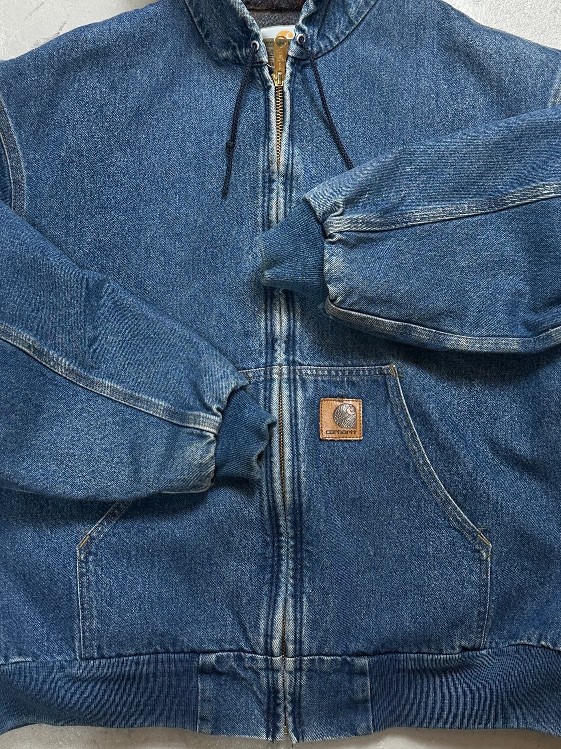 90’s OG 칼하트 J08DST 액티브 자켓 칼하트 데님 액티브 상품이미지7