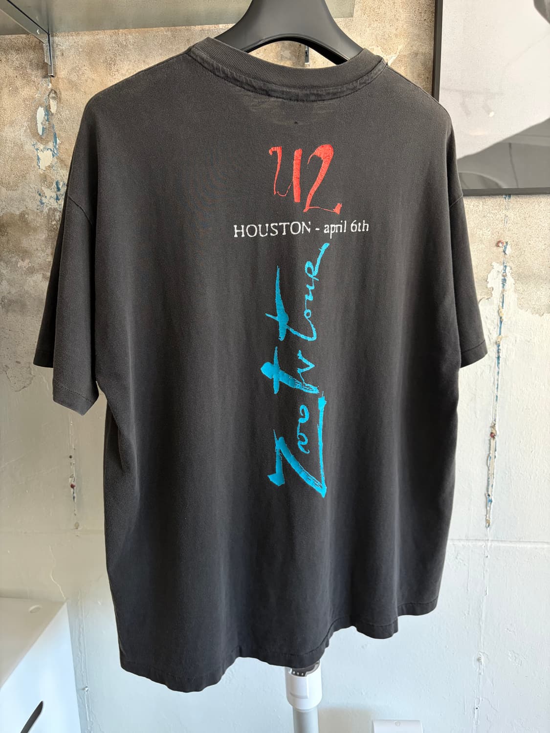 90s U2 투어 티셔츠 상품이미지2