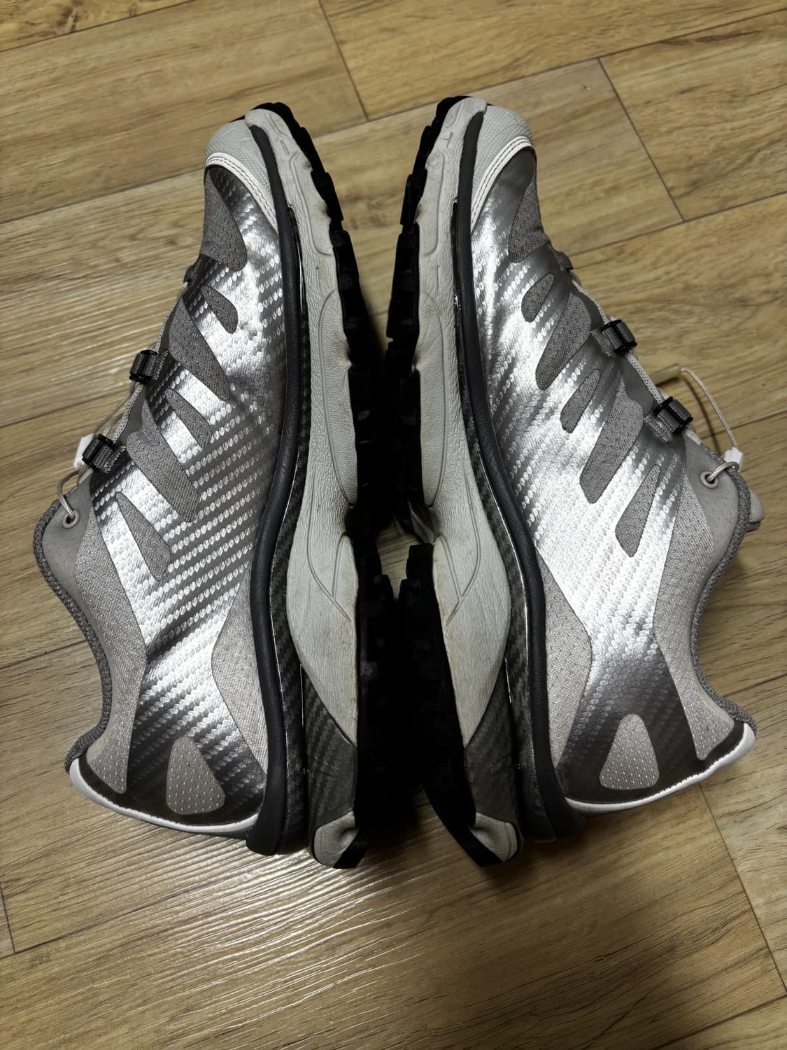 살로몬 xt-4 샤크스킨 메탈릭실버 상품이미지4