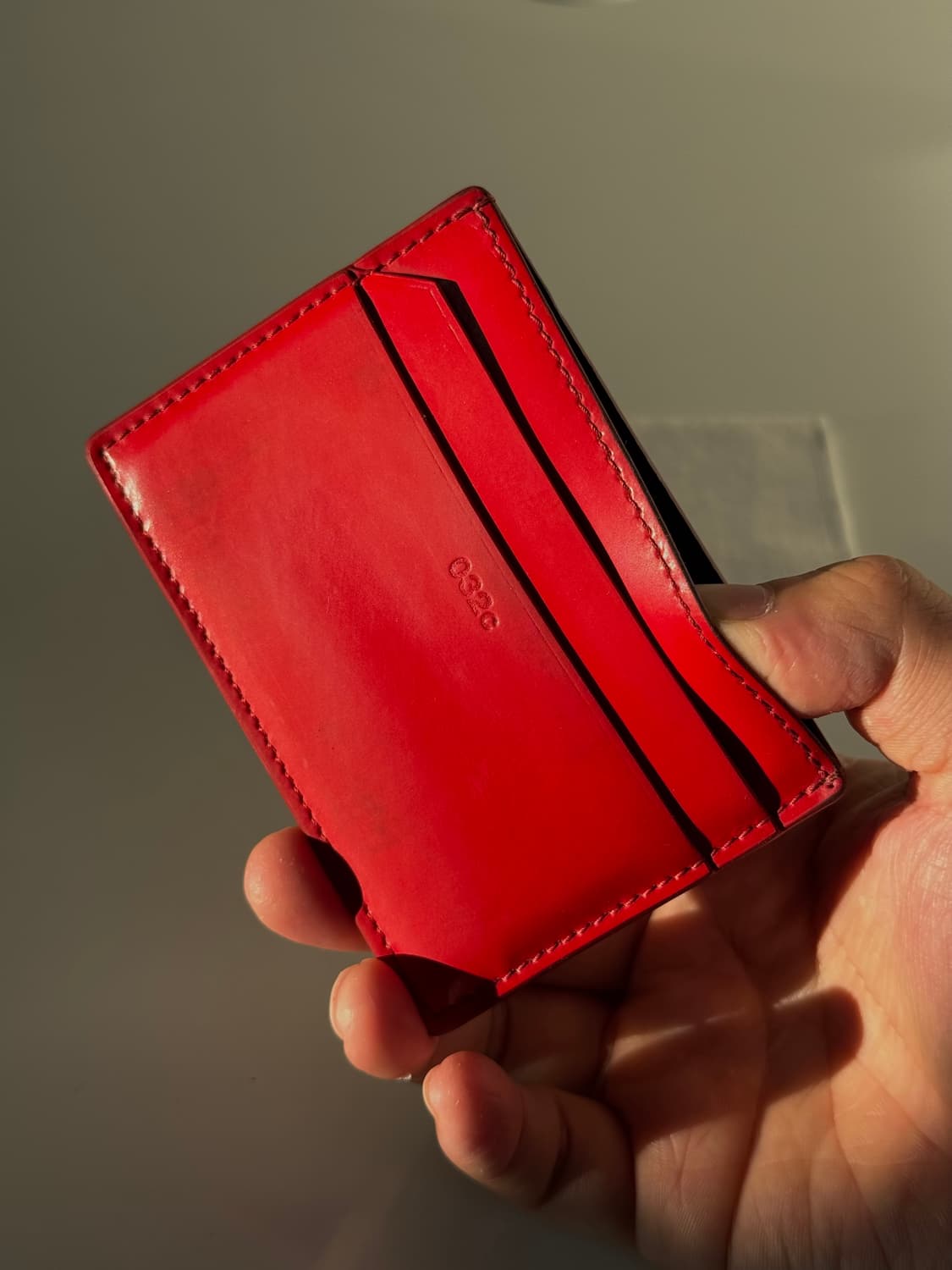 032C 카드 홀더 레드 상품이미지1