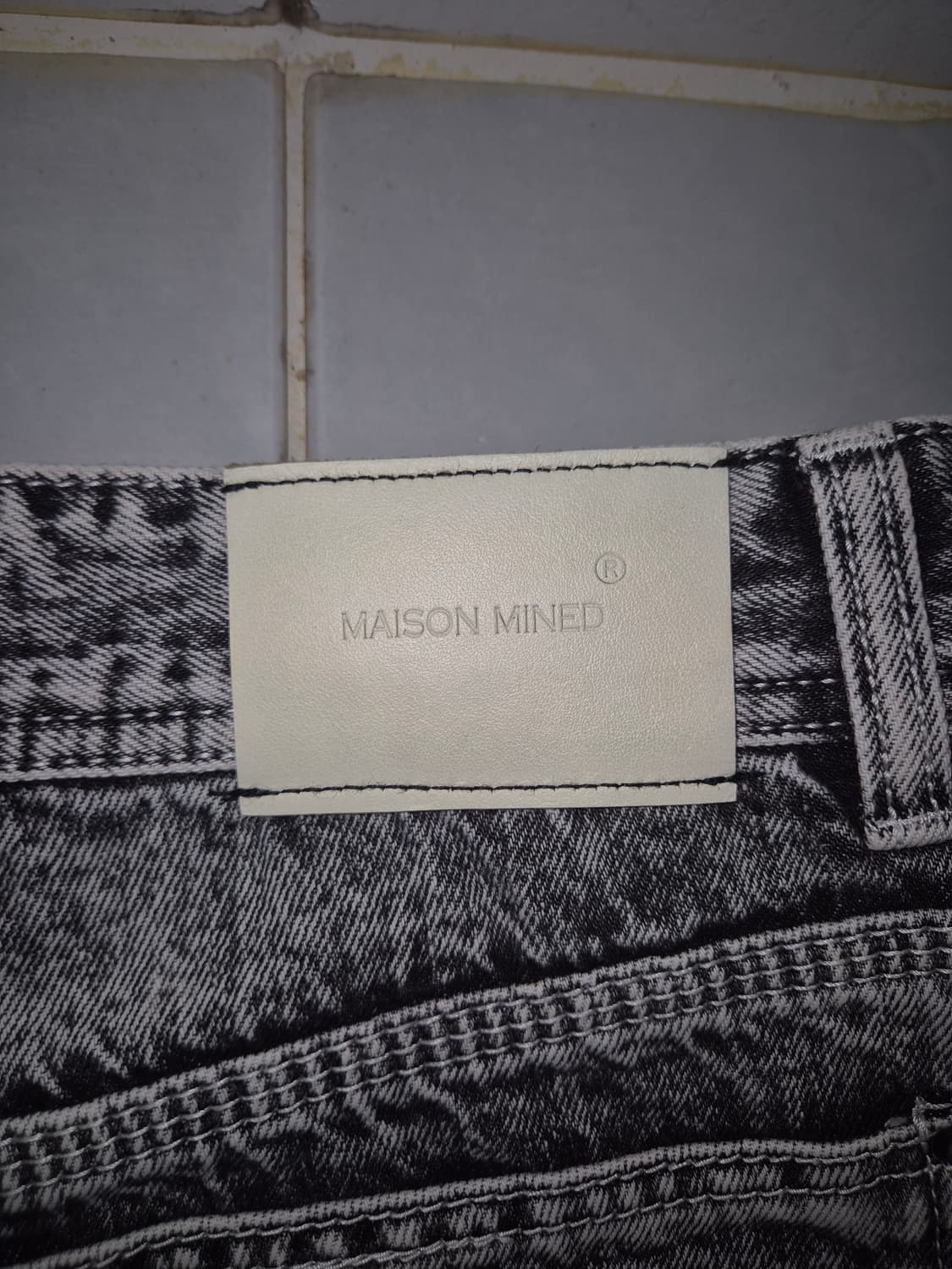 메종미네드 WHITE SPREAD CARPENTER DENIM 상품이미지7